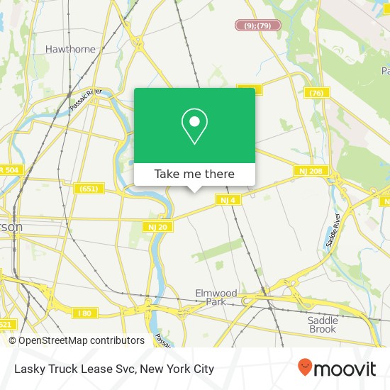 Lasky Truck Lease Svc map