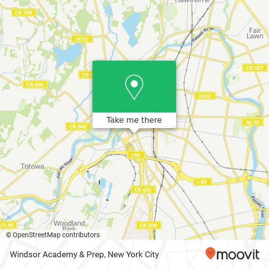 Mapa de Windsor Academy & Prep