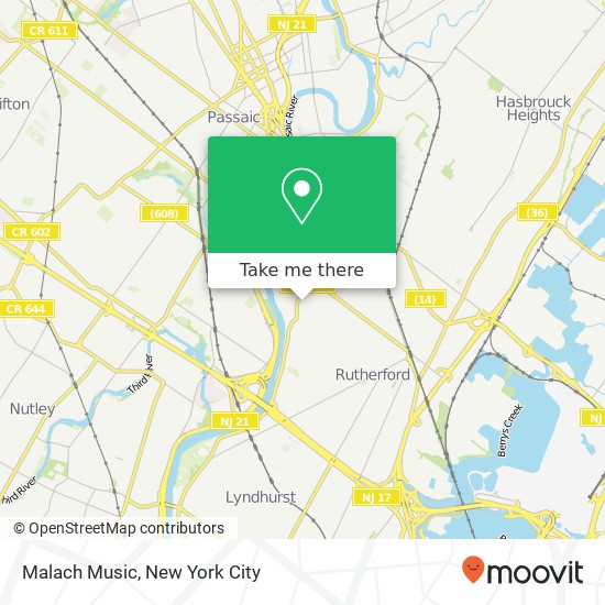 Mapa de Malach Music