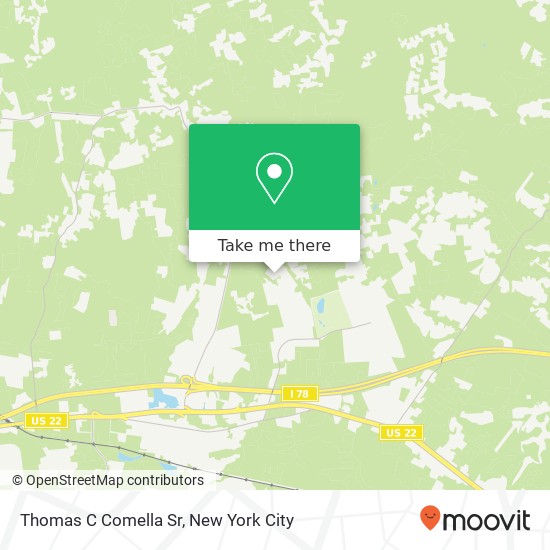 Thomas C Comella Sr map