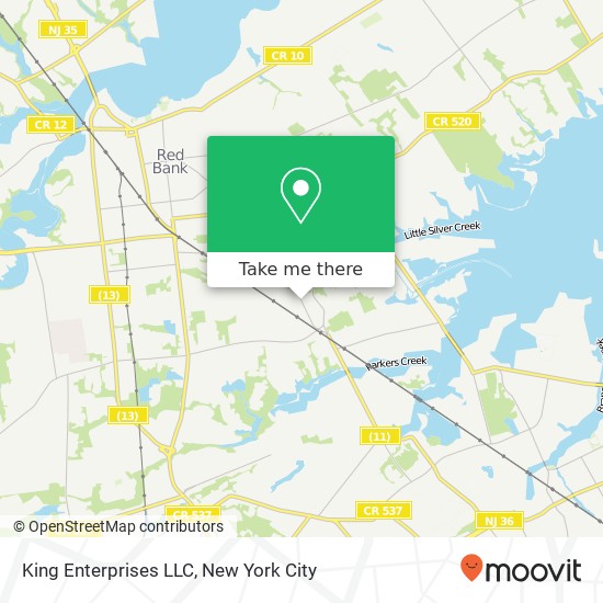 King Enterprises LLC map