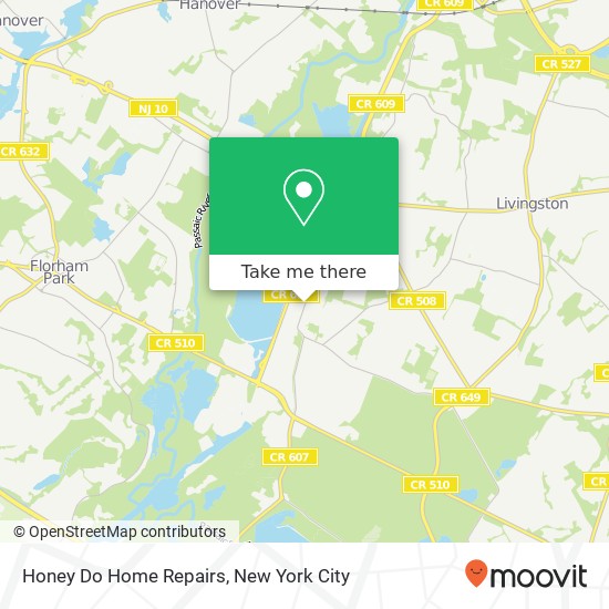 Honey Do Home Repairs map