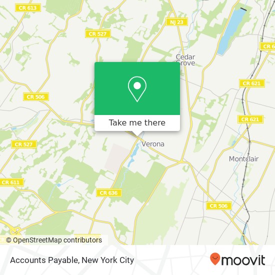 Mapa de Accounts Payable