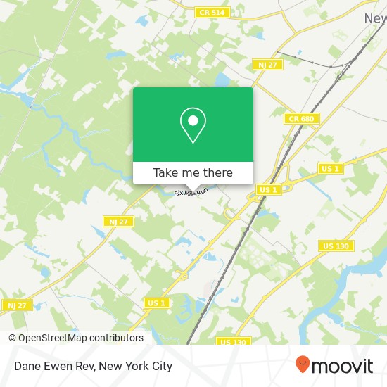 Dane Ewen Rev map