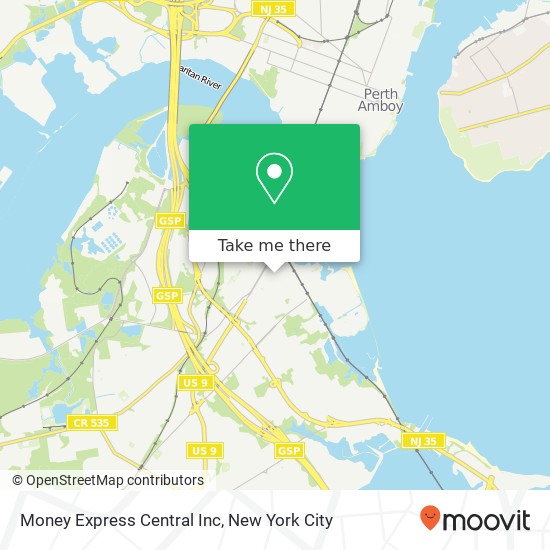 Money Express Central Inc map