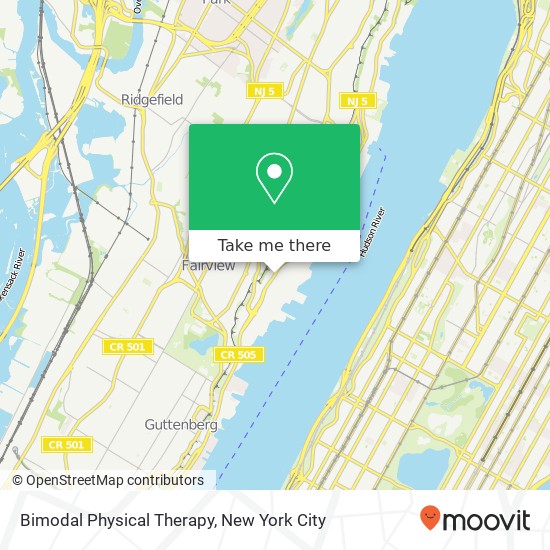 Bimodal Physical Therapy map