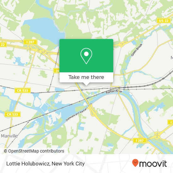 Mapa de Lottie Holubowicz