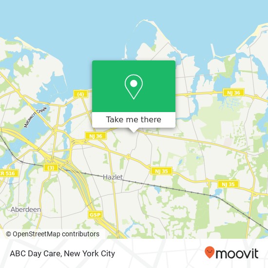 ABC Day Care map