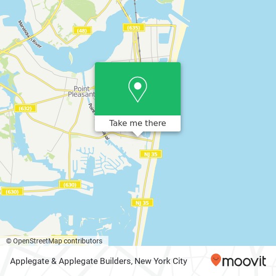 Applegate & Applegate Builders map