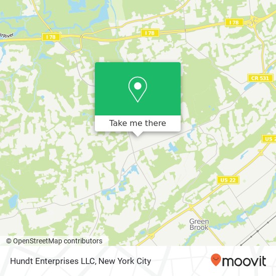 Hundt Enterprises LLC map