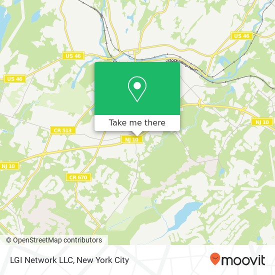 LGI Network LLC map