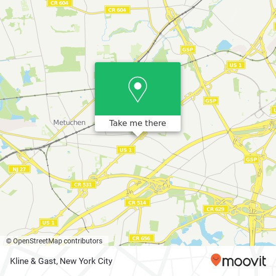 Mapa de Kline & Gast