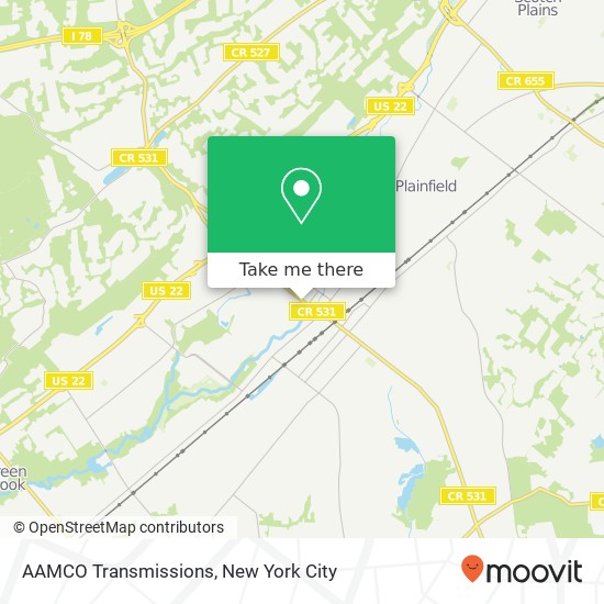 AAMCO Transmissions map