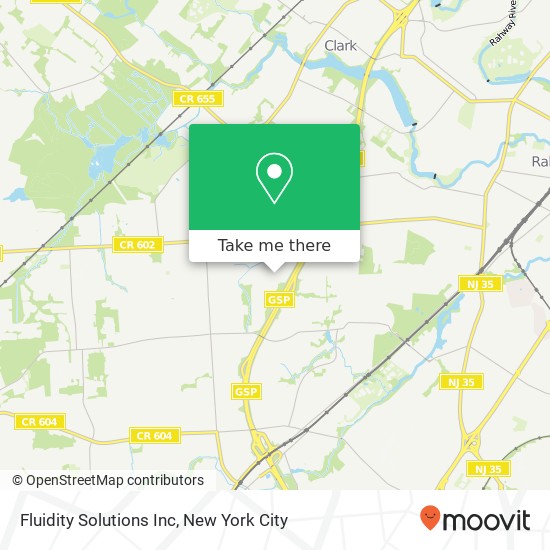 Fluidity Solutions Inc map