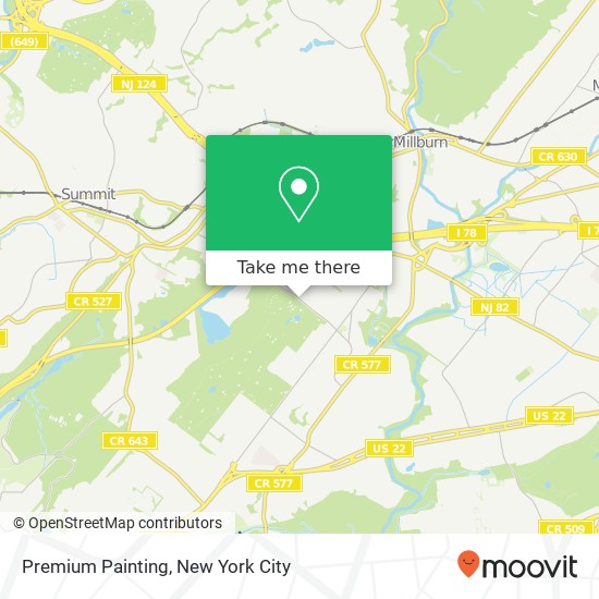Premium Painting map