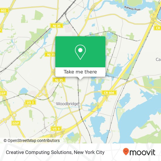 Creative Computing Solutions map