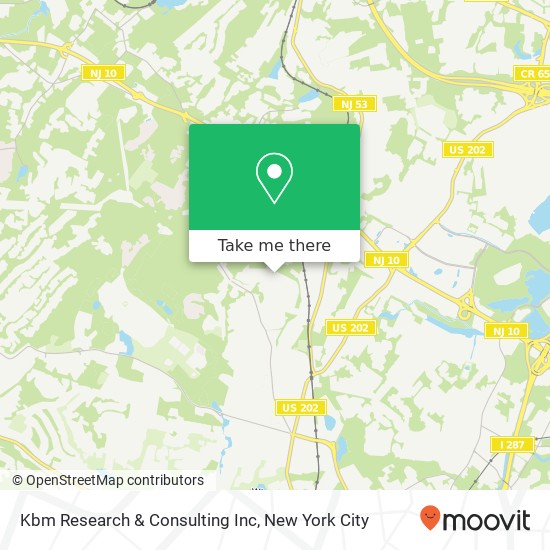 Kbm Research & Consulting Inc map