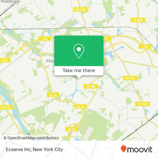 Ecserve Inc map