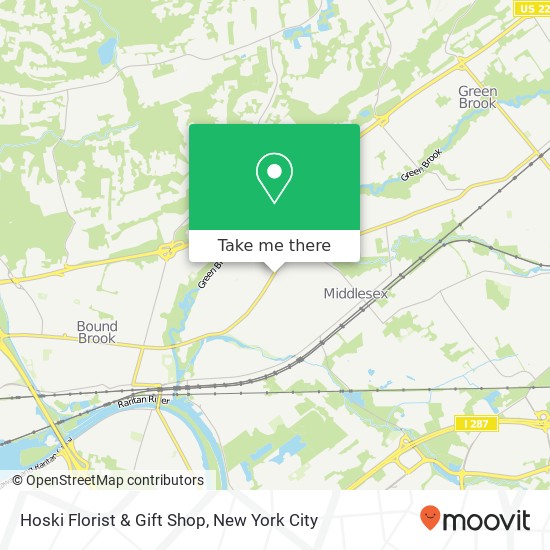 Hoski Florist & Gift Shop map