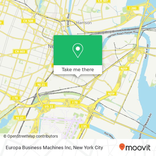 Europa Business Machines Inc map