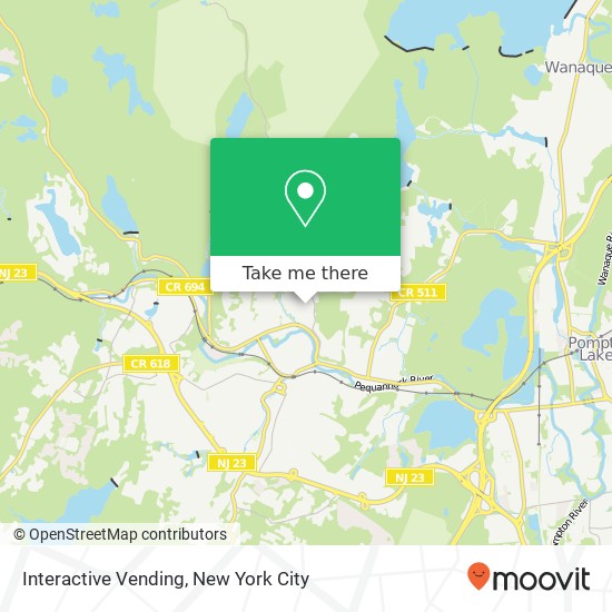 Interactive Vending map