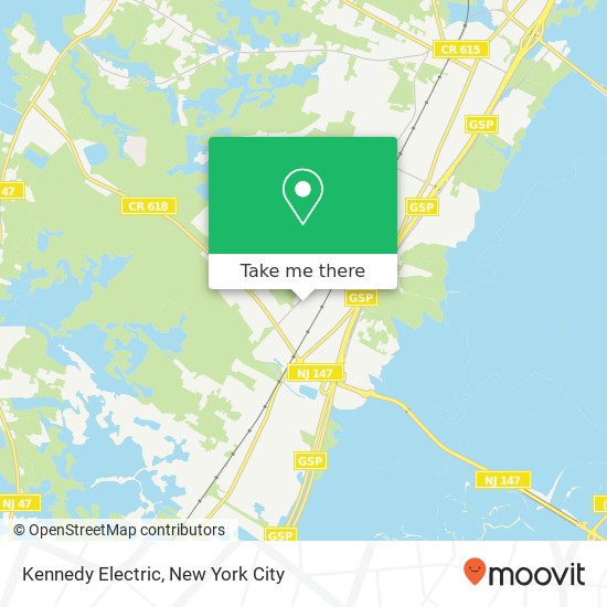 Mapa de Kennedy Electric