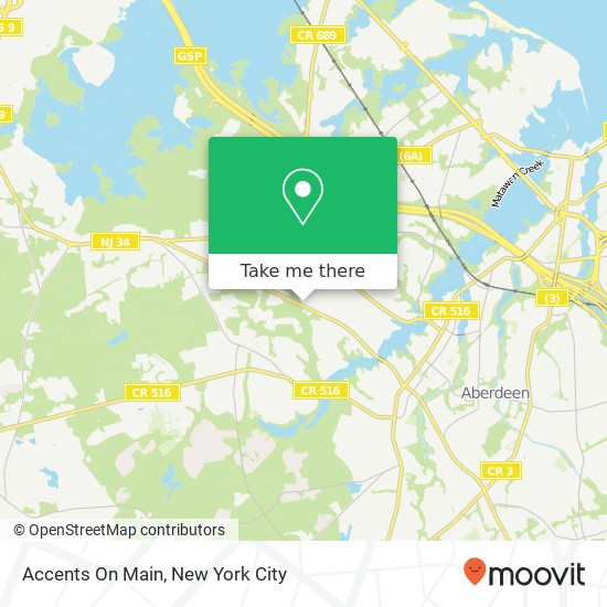 Mapa de Accents On Main