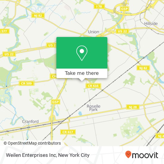 Mapa de Weilen Enterprises Inc