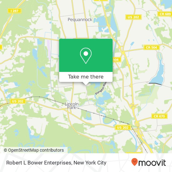 Robert L Bower Enterprises map