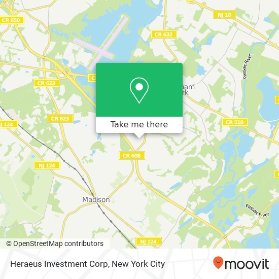 Mapa de Heraeus Investment Corp