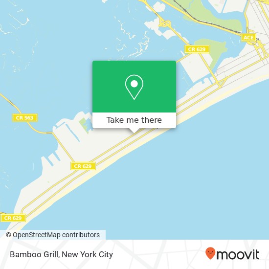 Mapa de Bamboo Grill