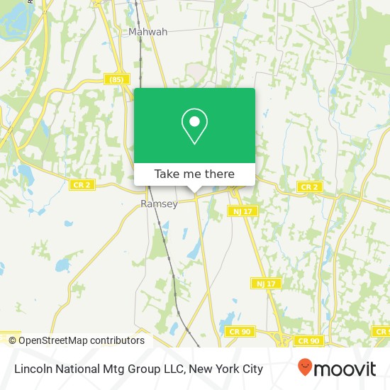 Lincoln National Mtg Group LLC map