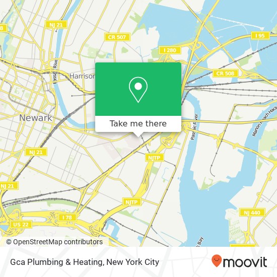 Mapa de Gca Plumbing & Heating