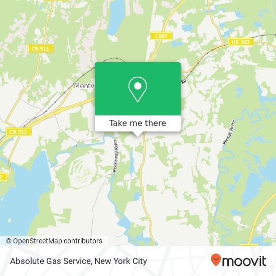 Mapa de Absolute Gas Service