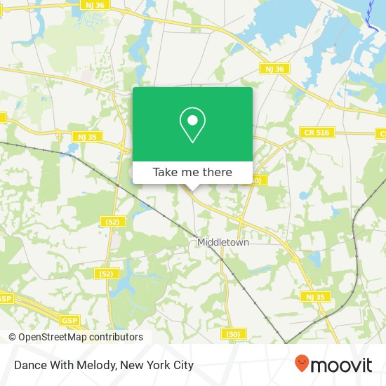 Mapa de Dance With Melody