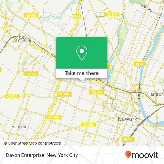 Davon Enterprise map