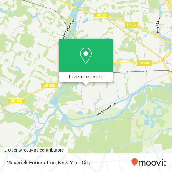 Maverick Foundation map