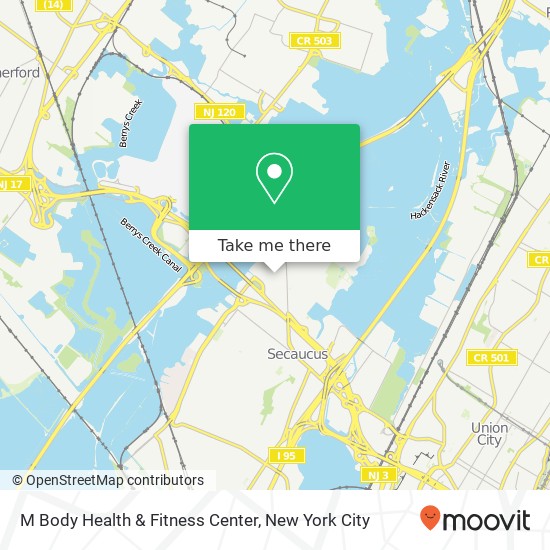Mapa de M Body Health & Fitness Center