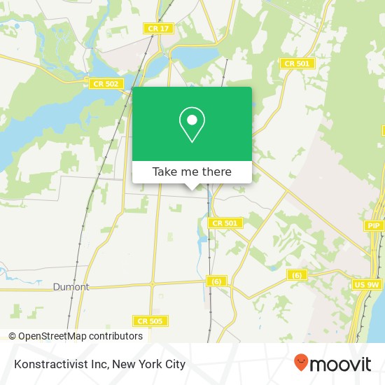 Konstractivist Inc map