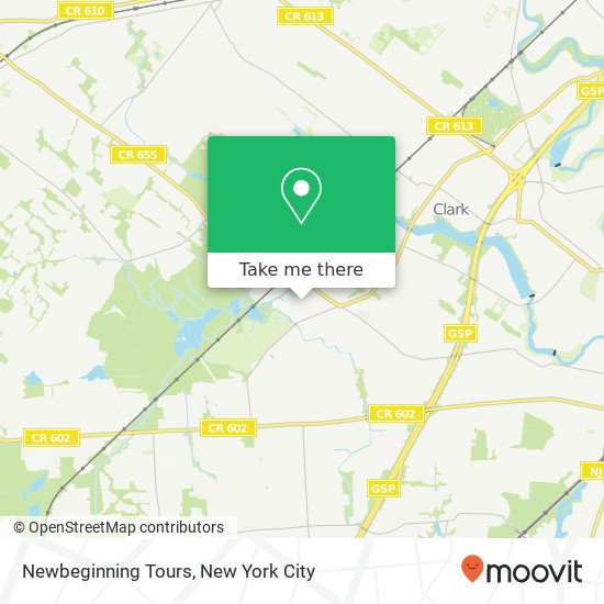 Newbeginning Tours map