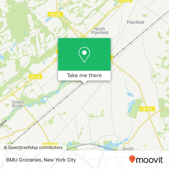 BMU Groceries map