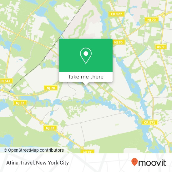 Atina Travel map