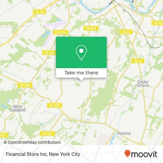 Financial Store Inc map