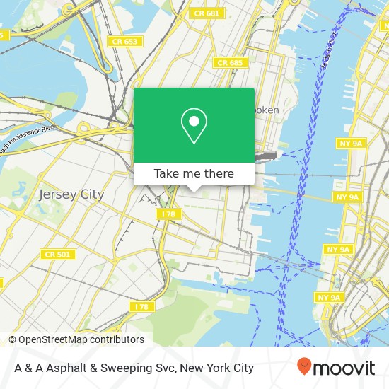 Mapa de A & A Asphalt & Sweeping Svc