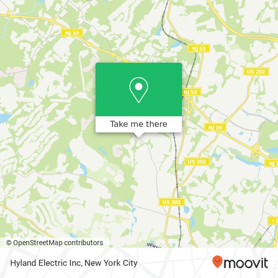 Hyland Electric Inc map