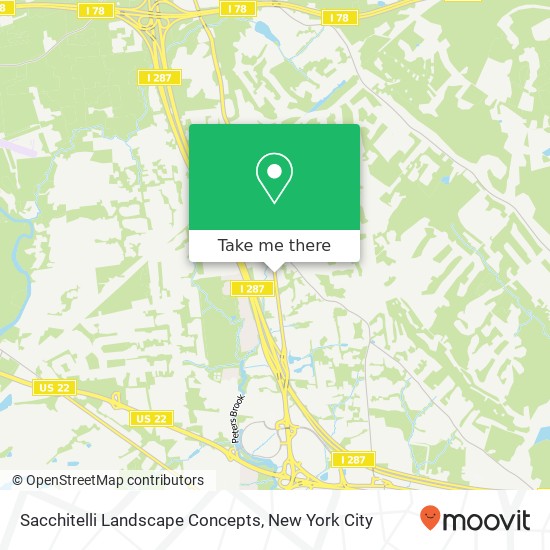 Sacchitelli Landscape Concepts map