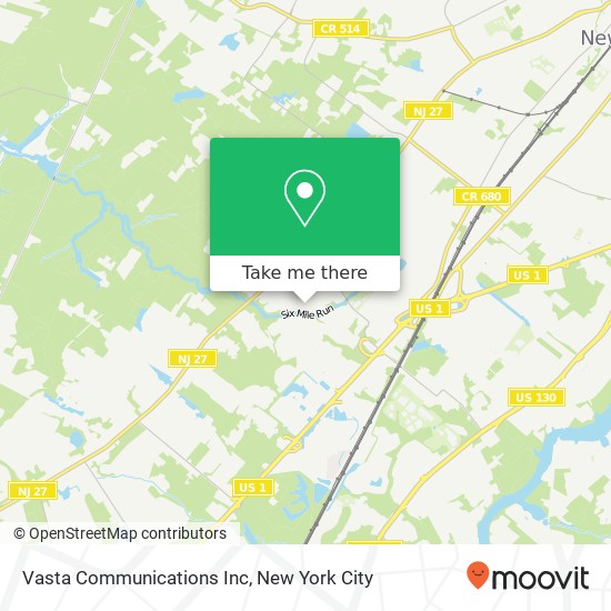 Mapa de Vasta Communications Inc