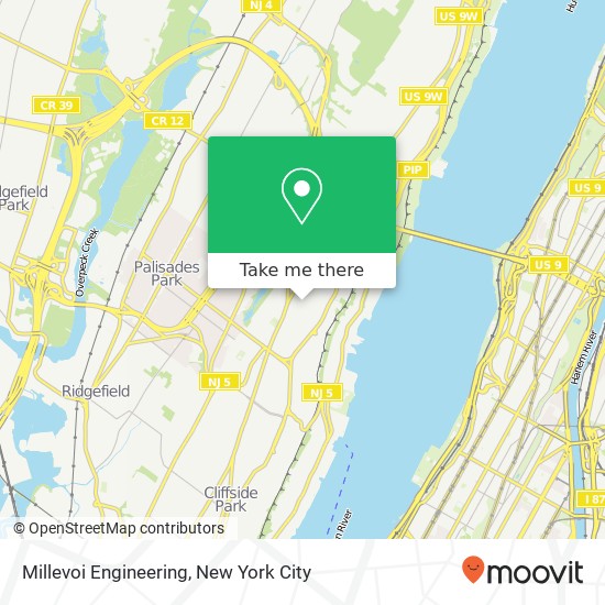 Millevoi Engineering map