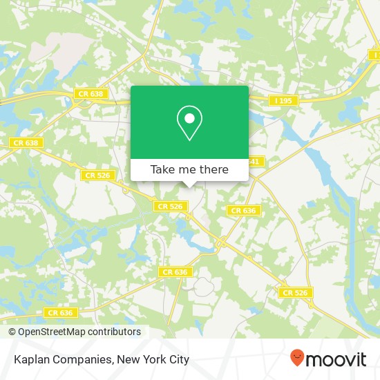 Mapa de Kaplan Companies