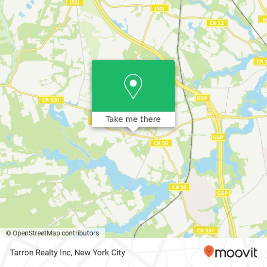 Mapa de Tarron Realty Inc